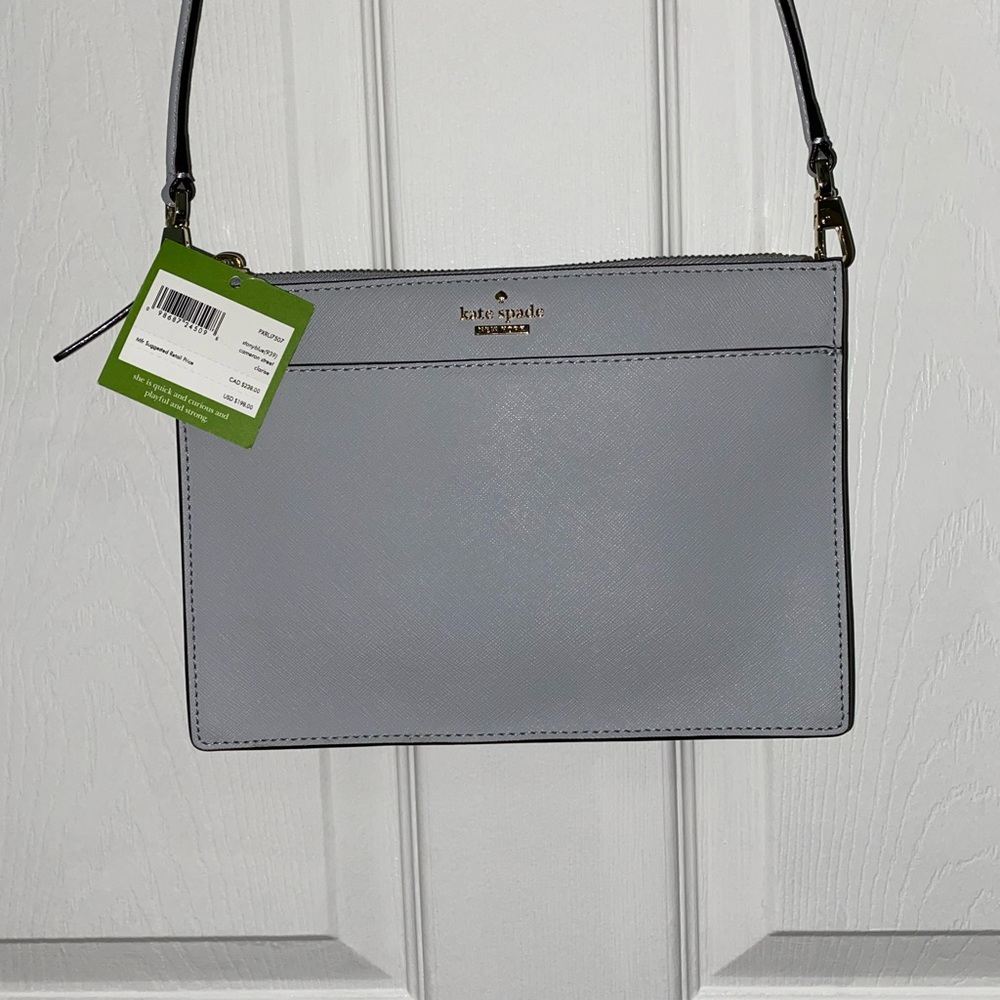 Kate Spade Cameron Street Clarise Crossbody Purse light blue